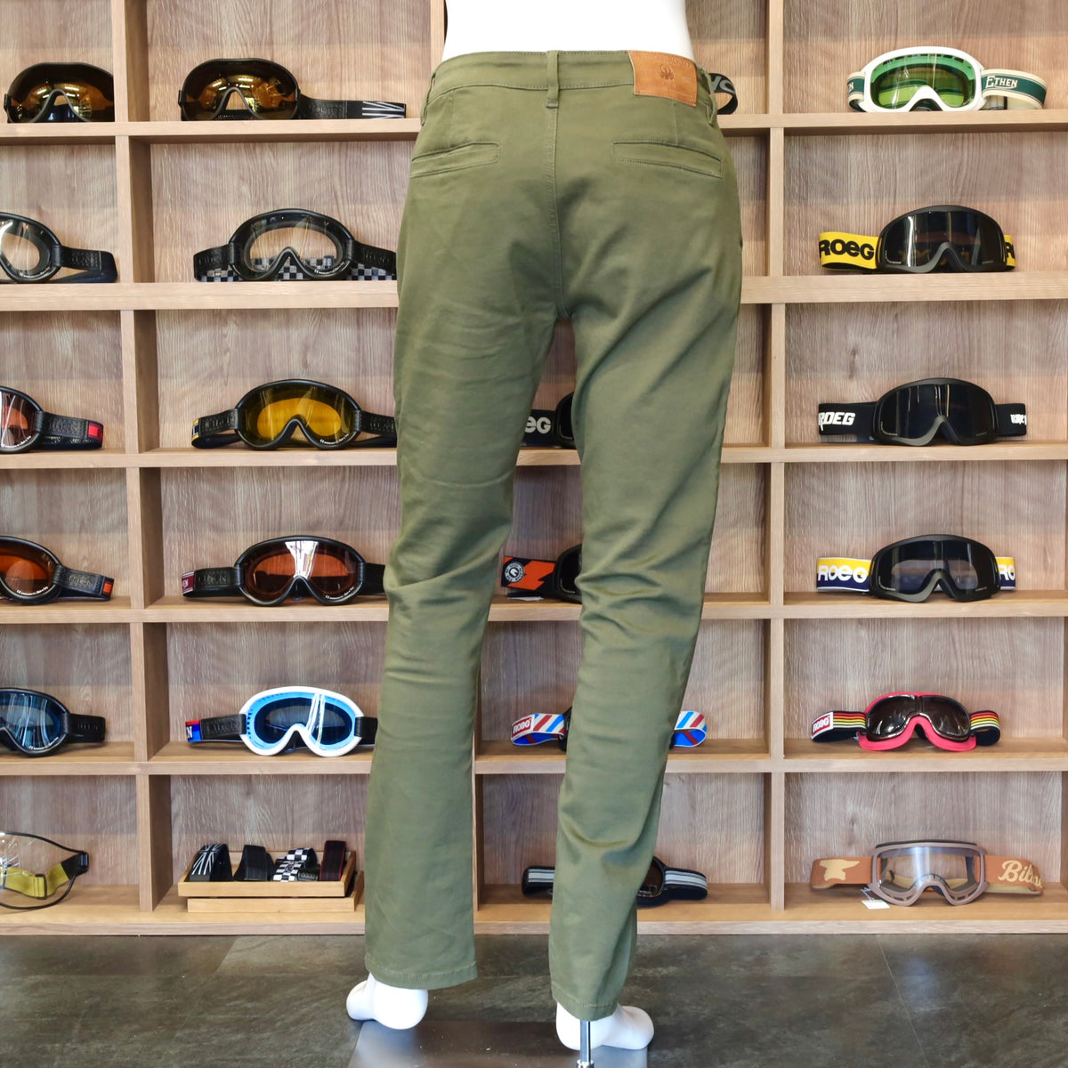 ライディングストレッチチノパンツ ”Brody AA Riding Chino" 【グリーン】