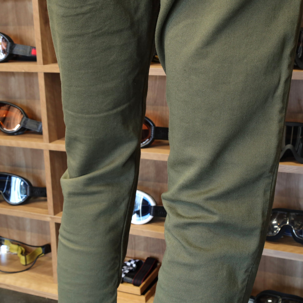 ライディングストレッチチノパンツ ”Brody AA Riding Chino" 【グリーン】
