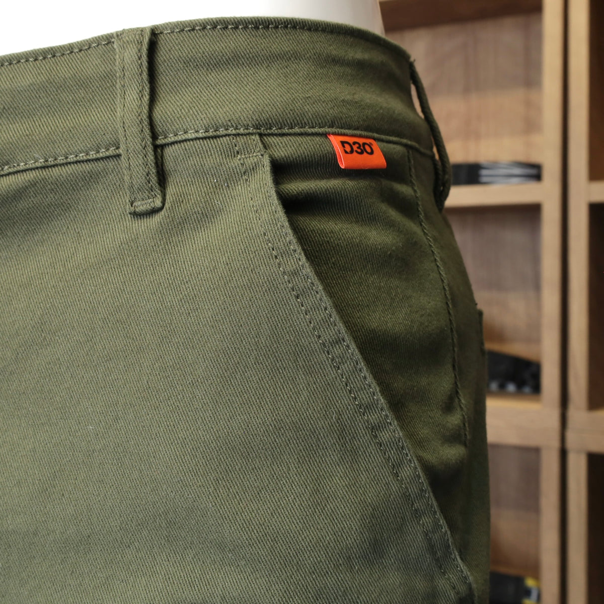 ライディングストレッチチノパンツ ”Brody AA Riding Chino" 【グリーン】