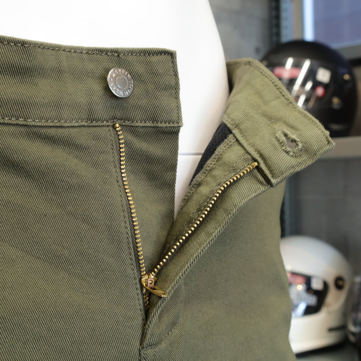 ライディングストレッチチノパンツ ”Brody AA Riding Chino" 【グリーン】