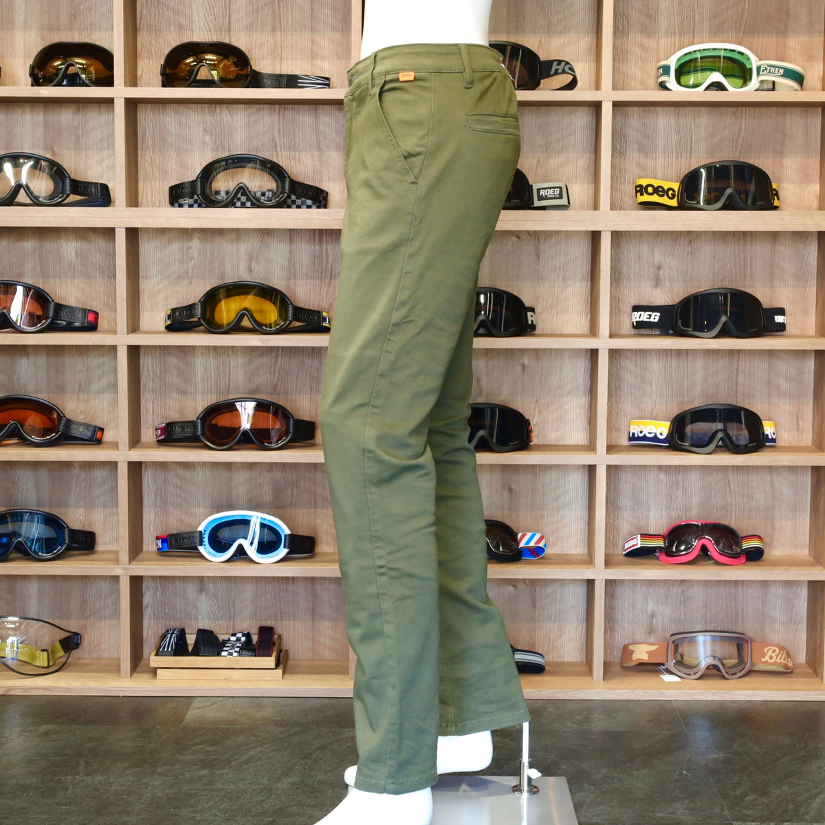 ライディングストレッチチノパンツ ”Brody AA Riding Chino" 【グリーン】