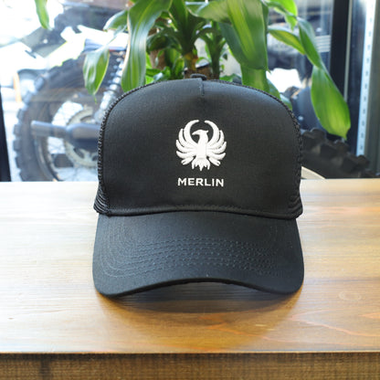 トラッカーメッシュキャップ ”Burford Core Trucker Cap” 【ブラック】
