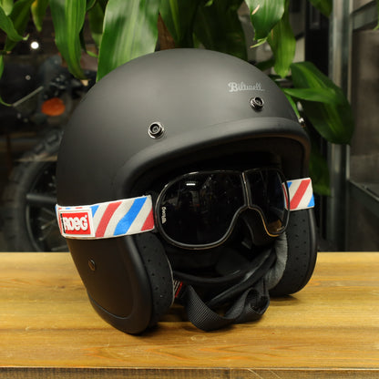 Roeg ローグ ヴィンテージスタイル ゴーグル ”Jettson Helix goggle red/white/blue"