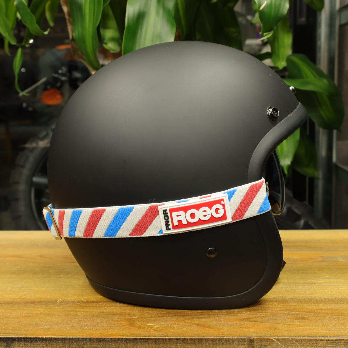 Roeg ローグ ヴィンテージスタイル ゴーグル ”Jettson Helix goggle red/white/blue"
