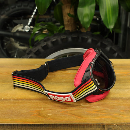 Roeg ローグ ヴィンテージスタイル ゴーグル ”Jettson Foundry goggle black/yellow/red"
