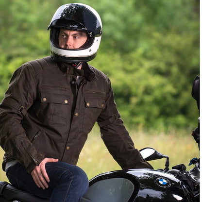 MERLIN （マーリン） 防寒最強 ワックスコットンジャケット "Barton II Waxed Cotton Jacket" 【オリーブ】