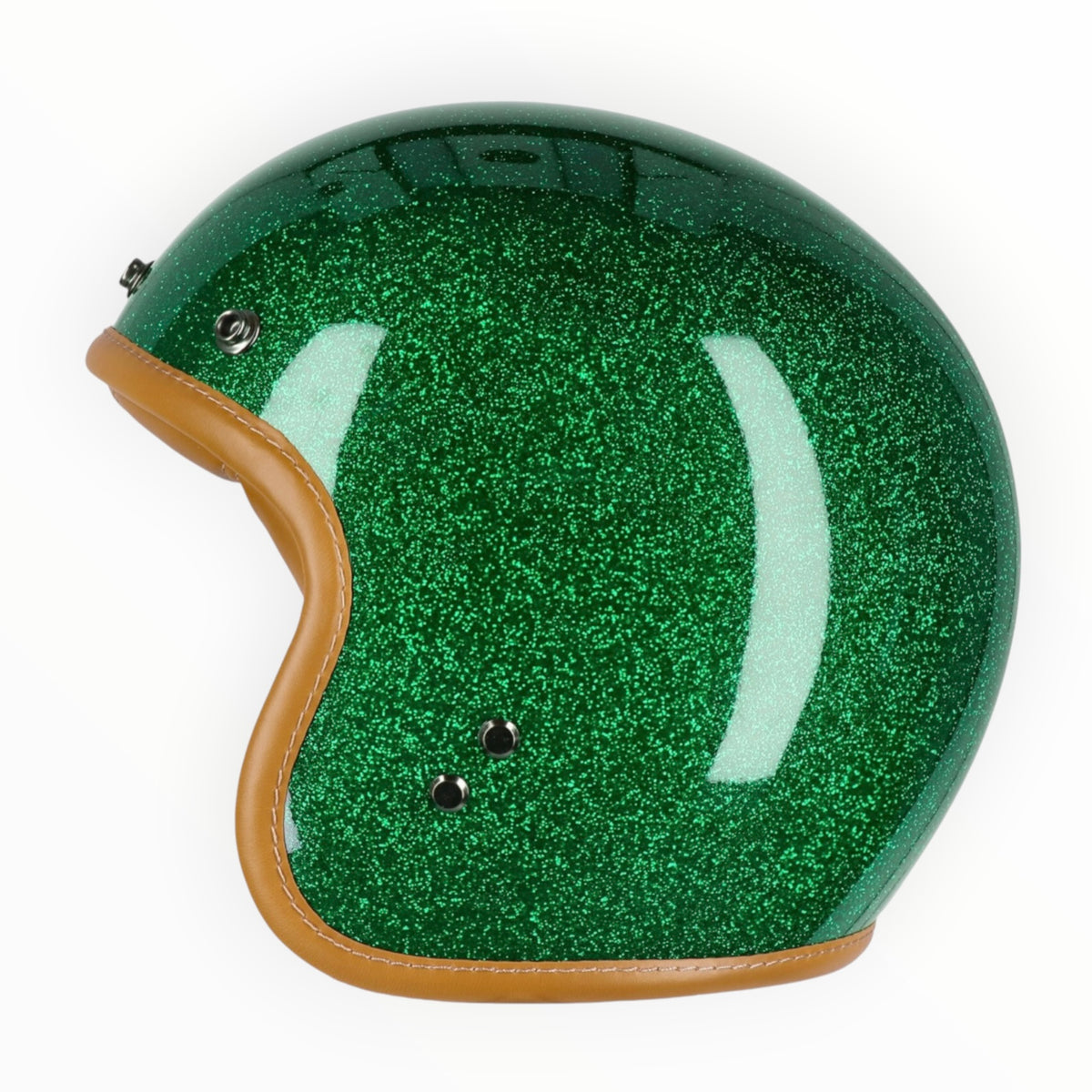 13 1/2（サーティーアンドアハーフ）”Skull bucket" ジェットヘルメット Lucky clover【装飾品】