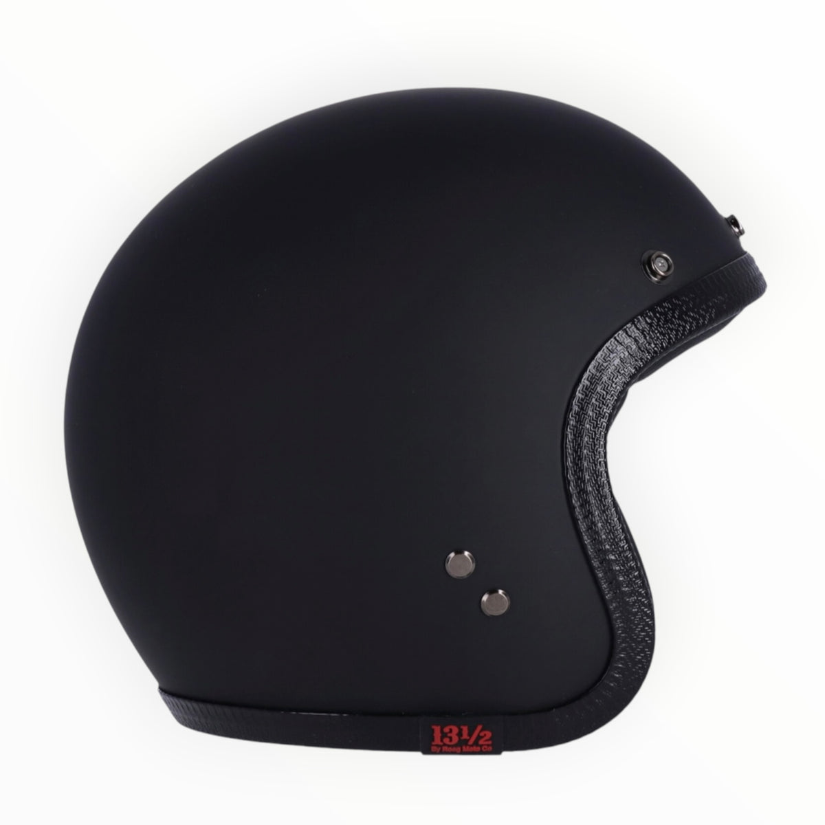 13 1/2（サーティーアンドアハーフ）”Skull bucket" ジェットヘルメットmatte black 【装飾品】