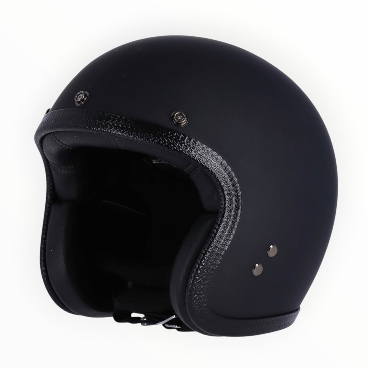 13 1/2（サーティーアンドアハーフ）”Skull bucket" ジェットヘルメットmatte black 【装飾品】