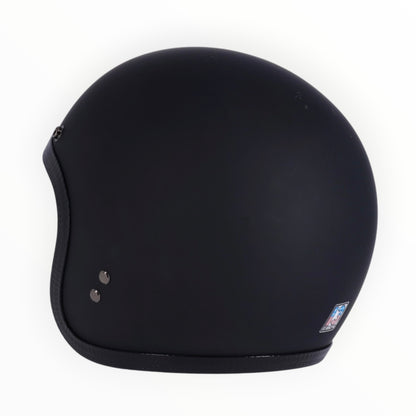 13 1/2（サーティーアンドアハーフ）”Skull bucket" ジェットヘルメットmatte black 【装飾品】
