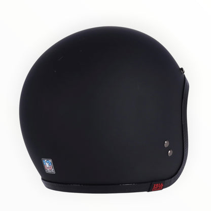 13 1/2（サーティーアンドアハーフ）”Skull bucket" ジェットヘルメットmatte black 【装飾品】