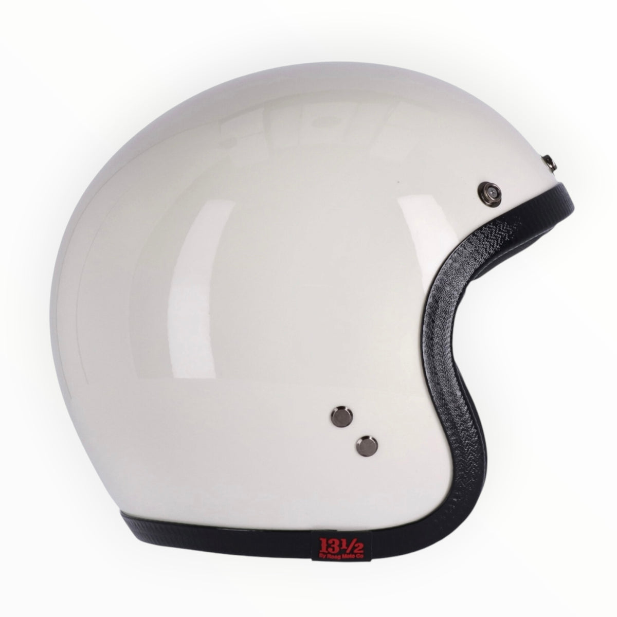 13 1/2（サーティーアンドアハーフ）”Skull bucket"  ジェットヘルメット vintage white【装飾品】