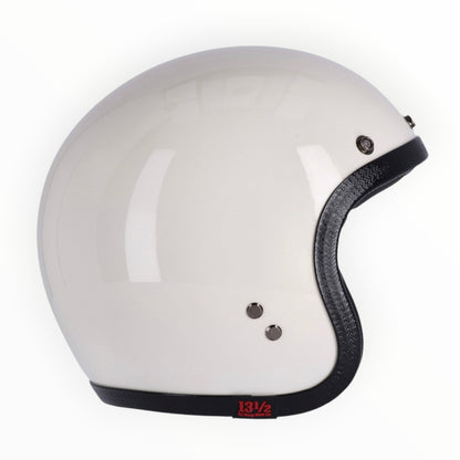 13 1/2（サーティーアンドアハーフ）”Skull bucket"  ジェットヘルメット vintage white【装飾品】