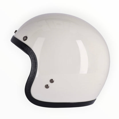 13 1/2（サーティーアンドアハーフ）”Skull bucket"  ジェットヘルメット vintage white【装飾品】