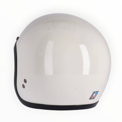 13 1/2（サーティーアンドアハーフ）”Skull bucket"  ジェットヘルメット vintage white【装飾品】