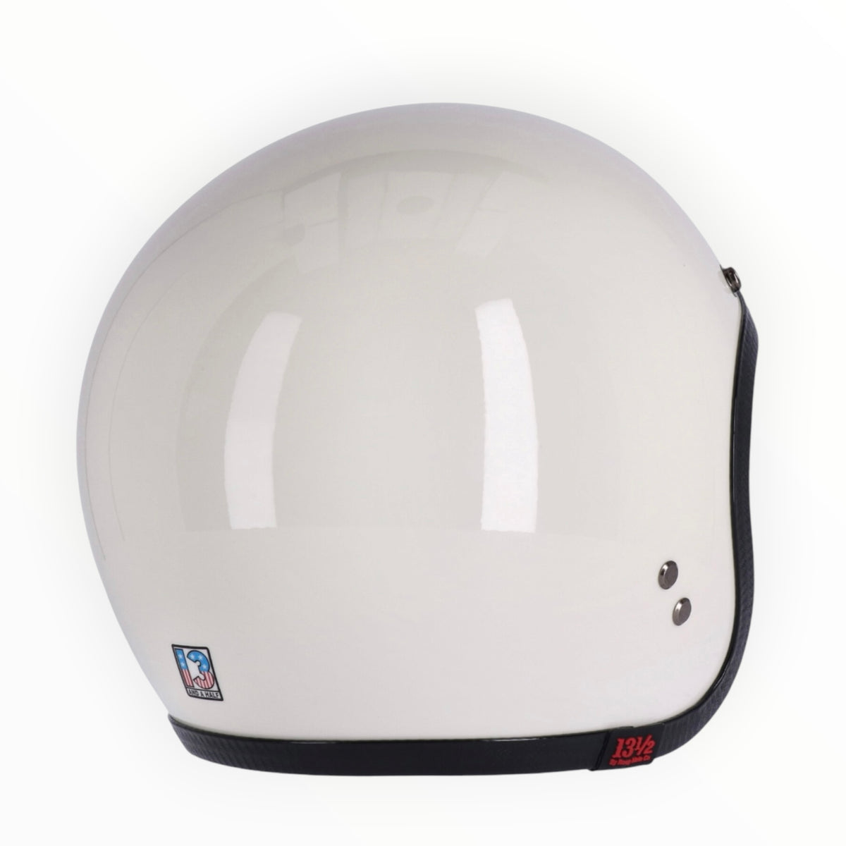13 1/2（サーティーアンドアハーフ）”Skull bucket"  ジェットヘルメット vintage white【装飾品】