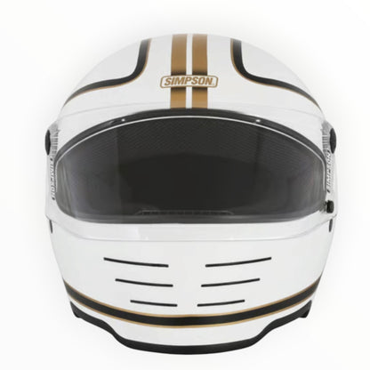 SIMPSON シンプソン ”M62" フルフェイスヘルメット Hondo Matt White 【装飾品】