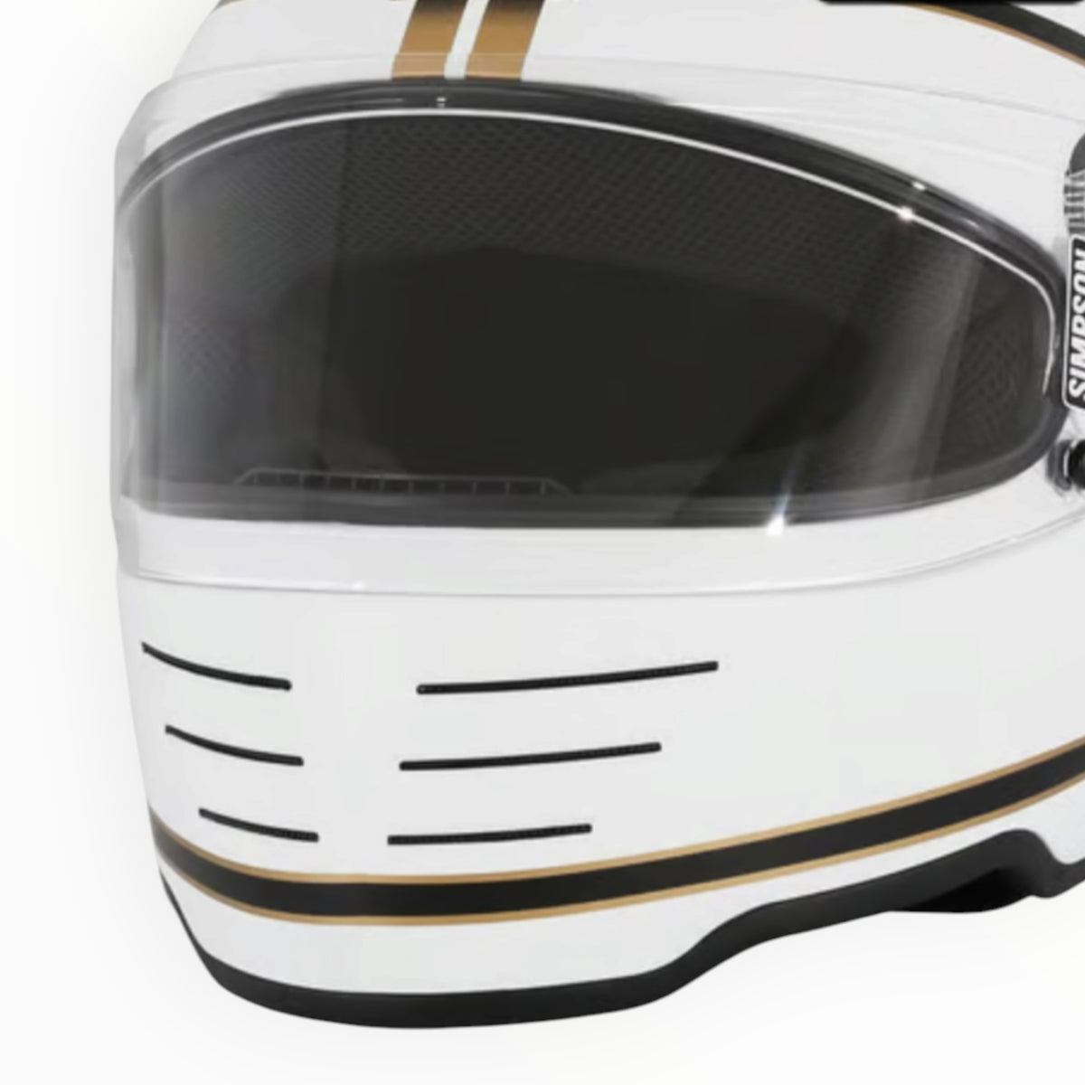SIMPSON シンプソン ”M62" フルフェイスヘルメット Hondo Matt White 【装飾品】