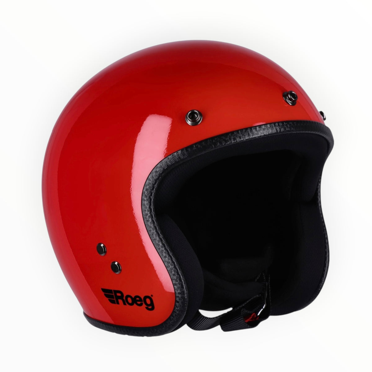 Roeg ローグ ジェットヘルメット flaming red gloss 【装飾品】