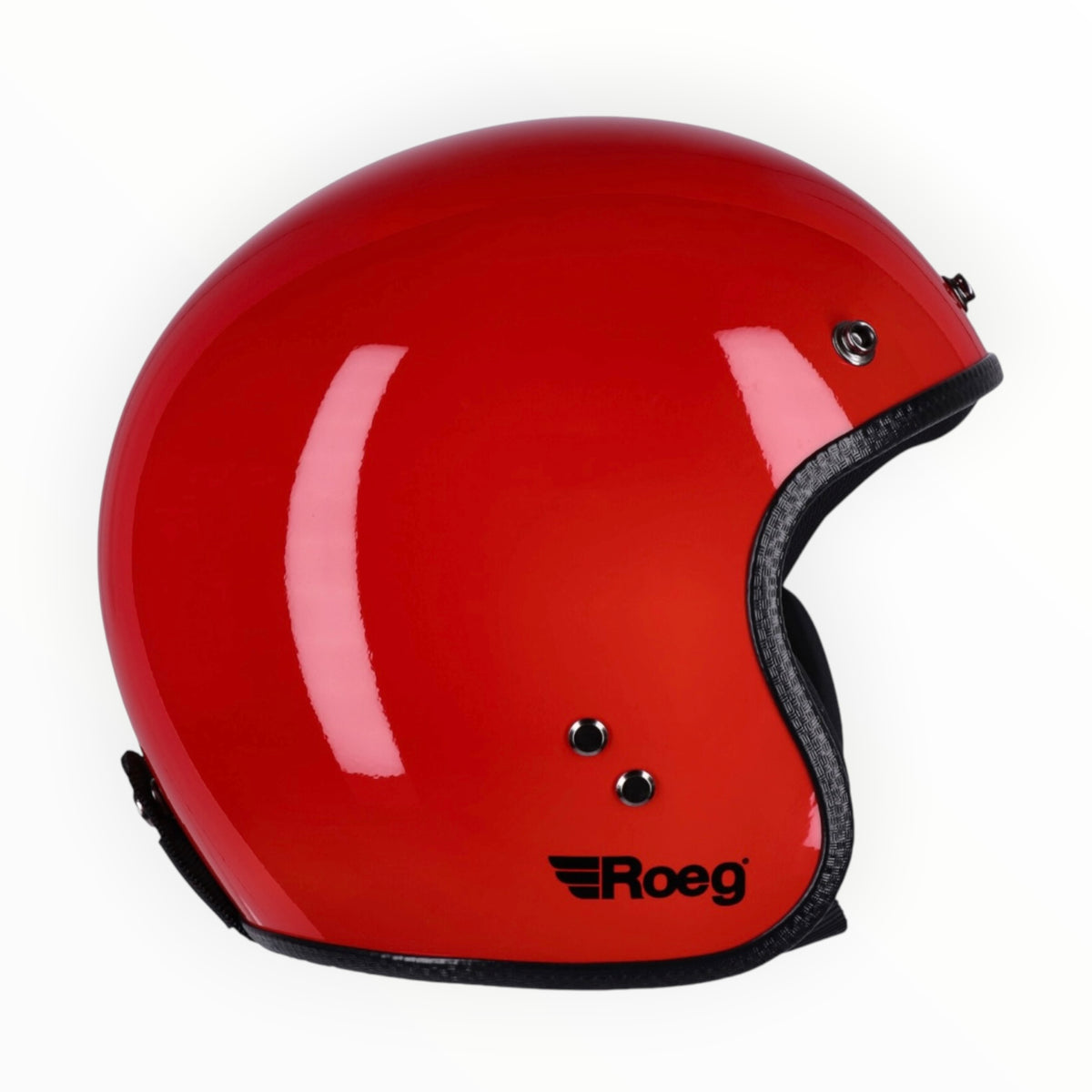 Roeg ローグ ジェットヘルメット flaming red gloss 【装飾品】