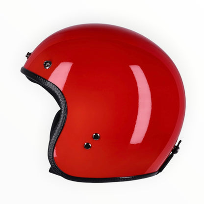 Roeg ローグ ジェットヘルメット flaming red gloss 【装飾品】