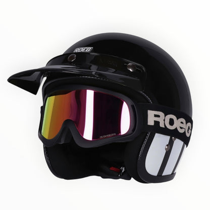 Roeg ローグ ジェットヘルメット JETT helmet Curbstone white【装飾品】