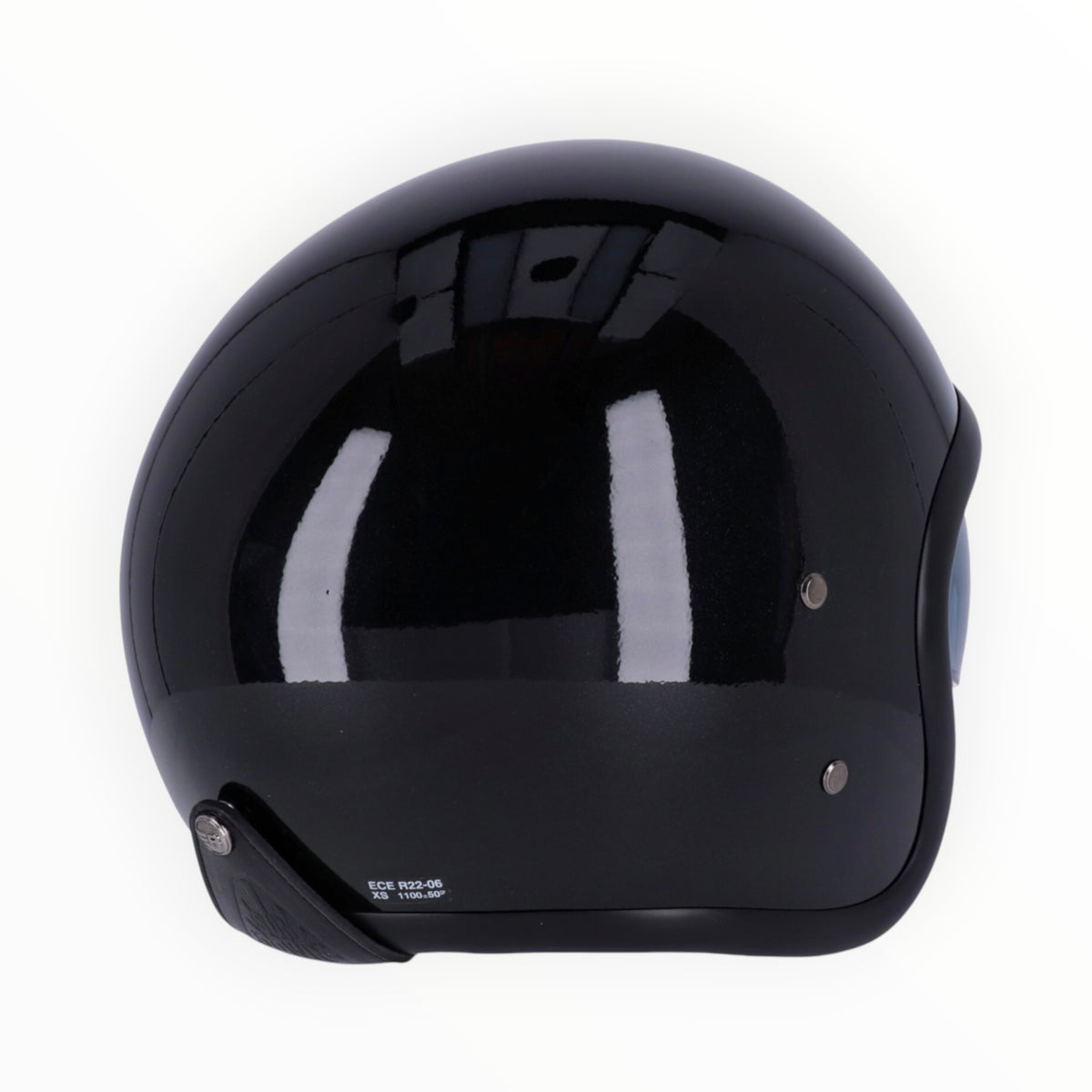 Roeg ローグ "SUNDOWN" ジェットヘルメット Gloss black【装飾品】