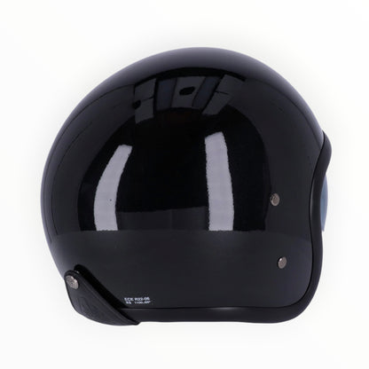 Roeg ローグ "SUNDOWN" ジェットヘルメット Gloss black【装飾品】