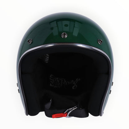 Roeg ローグ ジェットヘルメット JETT helmet Racing green【装飾品】