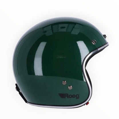 Roeg ローグ ジェットヘルメット JETT helmet Racing green【装飾品】