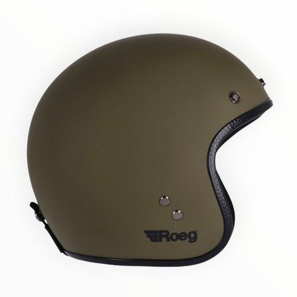 Roeg ローグ ジェットヘルメット JETT helmet Army green【装飾品】