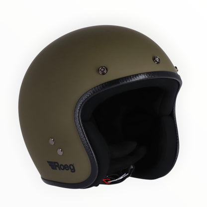 Roeg ローグ ジェットヘルメット JETT helmet Army green【装飾品】
