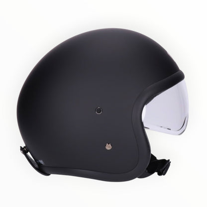 Roeg ローグ "SUNDOWN" ジェットヘルメット matte black【装飾品】
