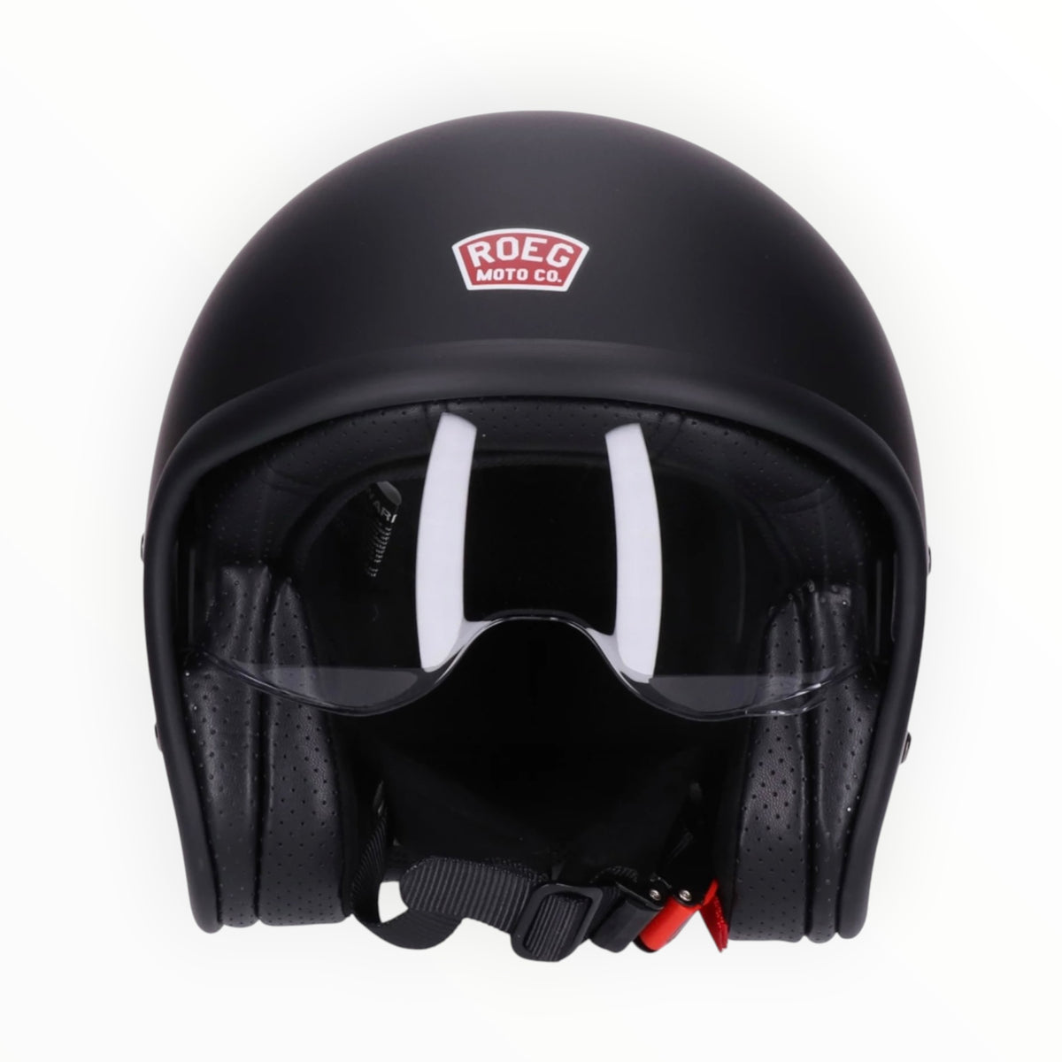 Roeg ローグ "SUNDOWN" ジェットヘルメット matte black【装飾品】