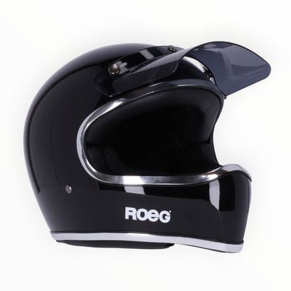 Roeg ローグ Peruna 2.0 フルフェイスヘルメット Midnight gloss black【装飾品】
