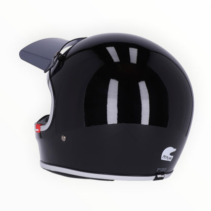 Roeg ローグ Peruna 2.0 フルフェイスヘルメット Midnight gloss black【装飾品】