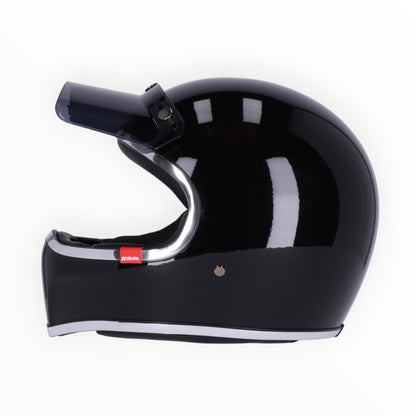 Roeg ローグ Peruna 2.0 フルフェイスヘルメット Midnight gloss black【装飾品】