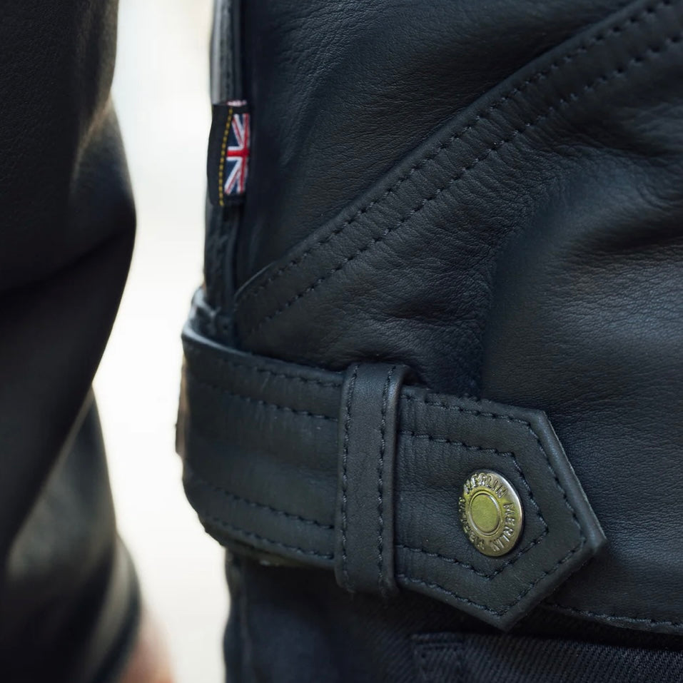 防水レザージャケット  "Gable II AAA Waterproof Jacket"【ブラック】