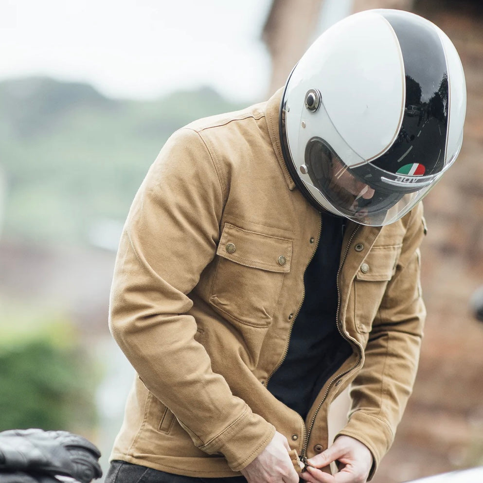 ストレッチシャツジャケット  ”Brody D3O Single Layer Riding Shirt”【タン】