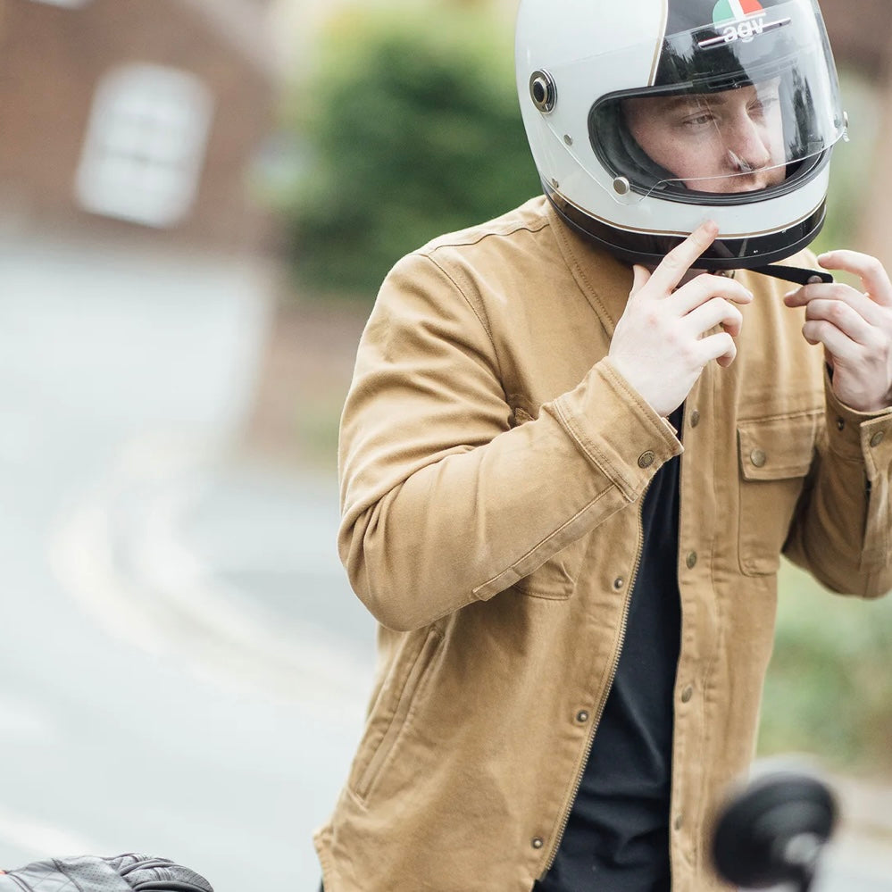 ストレッチシャツジャケット  ”Brody D3O Single Layer Riding Shirt”【タン】