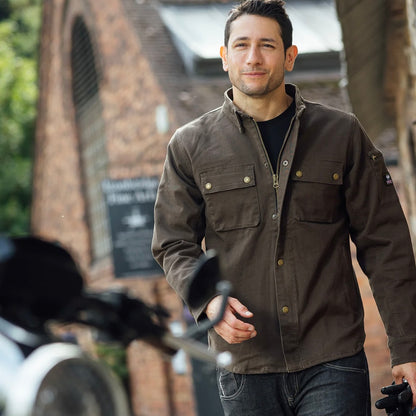 ストレッチシャツジャケット  ”Brody D3O Single Layer Riding Shirt”【ブラウン】