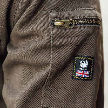 ストレッチシャツジャケット  ”Brody D3O Single Layer Riding Shirt”【ブラウン】