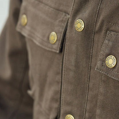 ストレッチシャツジャケット  ”Brody D3O Single Layer Riding Shirt”【ブラウン】