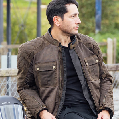 ワックスコットンメッシュジャケット  "Shenstone II Cotec Air Jacket"【オリーブ】