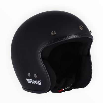 Roeg ローグ ジェットヘルメット JETT helmet matte black【装飾品】