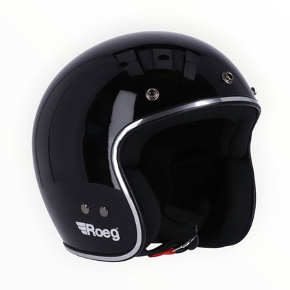 Roeg ローグ ジェットヘルメット JETT helmet gloss black【装飾品】