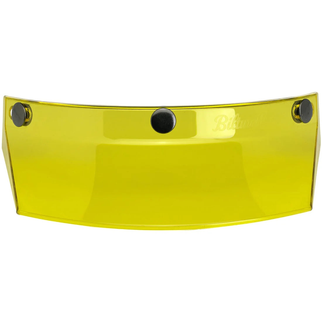 Biltwell （ビルトウェル）"MOTO VISOR" ヘルメット用 バイザー 【半透明イエロー】