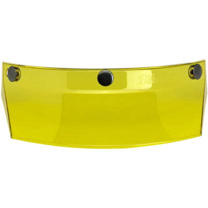 Biltwell （ビルトウェル）"MOTO VISOR" ヘルメット用 バイザー 【半透明イエロー】