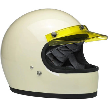 Biltwell （ビルトウェル）"MOTO VISOR" ヘルメット用 バイザー 【半透明イエロー】