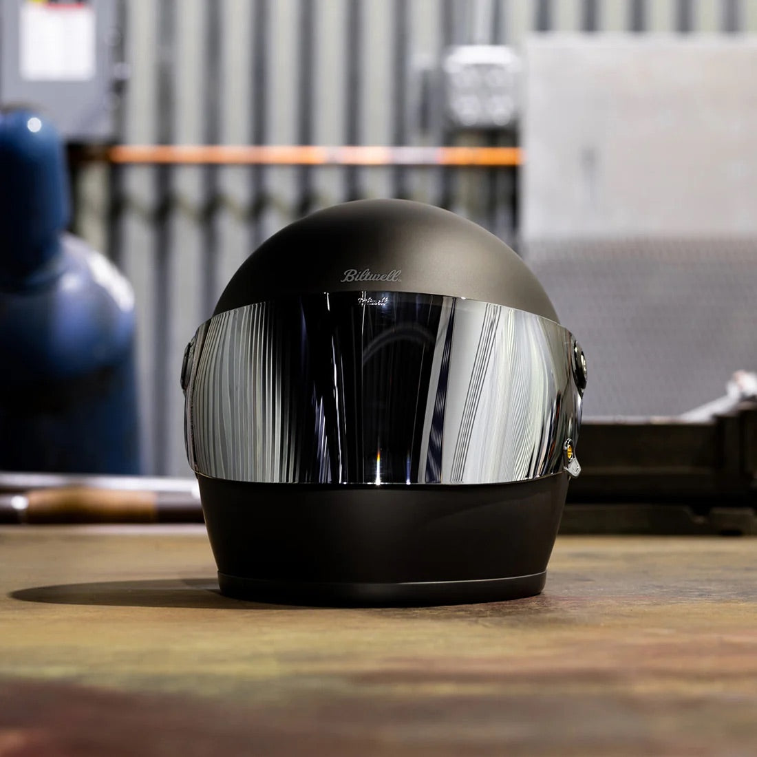 Biltwell フルフェイス GRING S/SV R22.06 専用シールド 【クロームミラー】